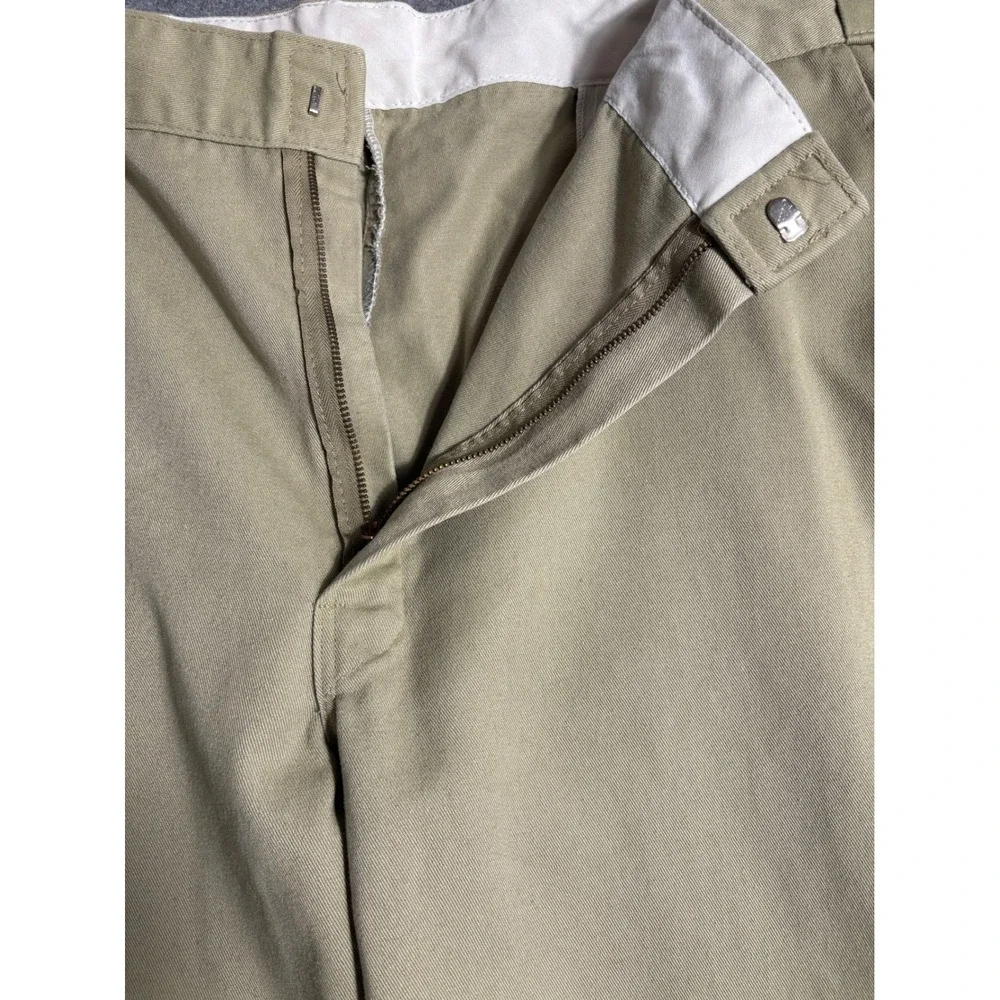 Dickies Men Khaki Straight Fit Work‎ Pants Casual Chino Size 38x32